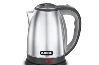 Judge by Prestige ACE 1.5 L Stainless Steel Kettle with Concealed Element and Detachable Power Base