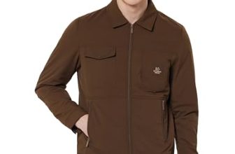 Qube By Fort Collins Men’s Shacket – Stylish & Trendy Shirt-Style Winter Jacket for Men