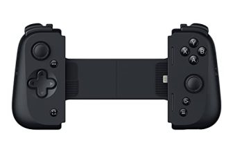 Razer Kishi V2 for iPhone,Mobile Gaming Controller,Lightning Connection,Console Level Control,Secure Fit,Telescopic Bridge for Ultra-Low Latency,Pass-Through Charging,Nexus App,Xibi-Two for iPhone