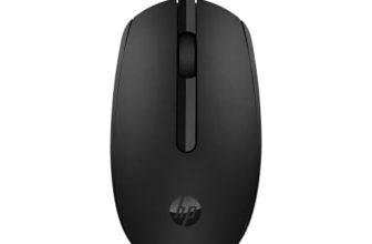 HP M10 Wired USB Mouse with 3 Buttons High Definition 1000DPI Optical Tracking and Ambidextrous Design