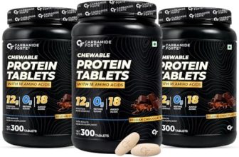 Carbamide Forte Protein Chewable 300 Tablets (Pack of 3)
