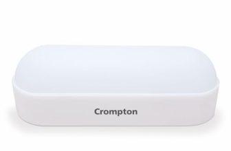 Crompton 10W Wall Lamp LED Rectangle Shape Outdoor Bulkhead Waterproof Light for Outdoor Garden Bathroom Light (Cool Day Light Pack of 1)