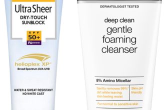 NEUTROGENA Cleanse & Protect Travel Kit: Deep Clean Foaming Cleanser, Ultra Sheer Sunscreen(2 Items in the set)