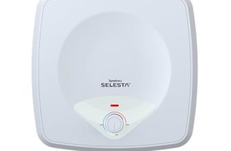 Symphony SELESTA Geyser 25 Litre Storage Water Heater | BEE 5 star Rating Energy Efficient | 2KW Heating Element | Titanium Pro Glassline Tank| Free Installation