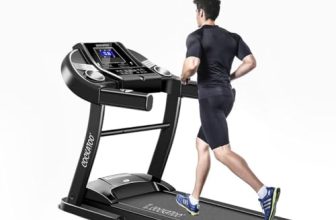 Cockatoo CTM-05 3HP Peak DC Motorized Treadmill for Home, with 3 Level Manual Incline, Max Speed 14 Km/Hr., Max User Weight 90 Kg, Black (DIY, Do It Yourself Installation, Black)