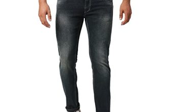 Pepe Jeans Men’s Straight Jeans (PM207304Q011_Black Used