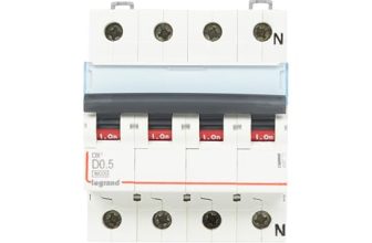 Legrand DX3 TPN D0.5A AC MCB
