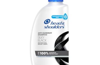 Head & Shoulders Silky Black Anti-Dandruff Shampoo for Sensitive Scalp, 650ml
