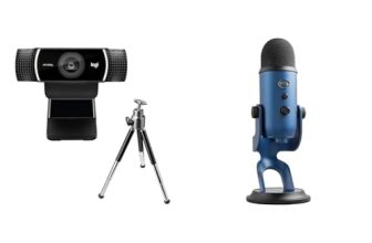 Logitech C922 Pro Stream Webcam, HD 1080p/30fps or HD 720p/60fps, Digital, Hyperfast Streaming, Ster