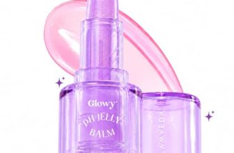 Glamveda Glowy pH Jelly Lip Balm | Custom Pink Tint + Glossy Shine | Hydrating & Non-Sticky Lip Balm | 4g
