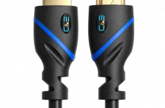C&E CNE508221 (75 Feet/22.8 Meters) High Speed HDMI Cable with Ethernet Built in Signal Booster (Black)