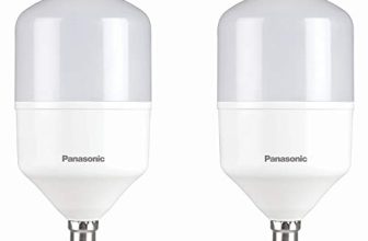 Panasonic 50W B22 LED Cool Day Light Bulb, Pack of 2, (PBUM04507-pk2)