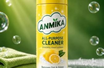 ANMIKA All-Purpose Cleaner Foam Spray, Lemon Fresh Multi-Surface Cleaning Foam for Kitchen, Bathroom, Car & Home, Removes Dirt and Grime, Powerful Everyday Cleaning Solution