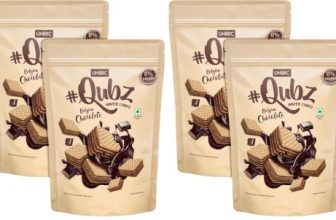 Unibic Foods India Pvt Wafer Qubz Belgium Chocolate 240gm (Pack of 2)