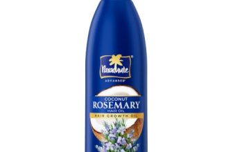 Parachute Advansed Coconut & Rosemary Hair Growth Oil | With Pure Coconut Oil | Nourishment for Growth & Strength, 300ml