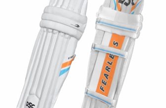 DSC Condor Atmos Leg Guard, Youth-Left (White-Red)