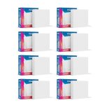 Crompton Platina Star Stylus Surface Panel 6W Square Warm White | Pack of 8 | No False Ceiling Required, Outer Dimension: 90 mm | Surface Mount | for Hall, Bedroom, Kitchen, Office, Store