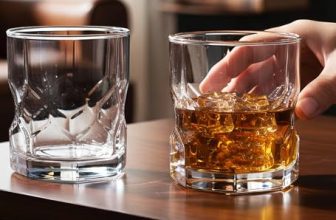 Yera Prima Oak Whisky/Scotch/Water Glasses- 285 ml Each -Set of 6 pcs Tumblers Lead-Free Whiskey Glasses for Scotch Bourbon Cognac Brandy Cocktail Whiskey