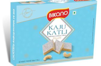 Bikano Royal Kaju Katli Premium Indian Sweet | Rich & Creamy Cashew Fudge | Festive & Gifting Delight – 200g