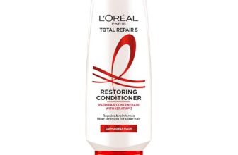 L’Oreal Paris Total Repair 5 Conditioner, 175ml | With Keratin XS | Repairs 5 signs of damaged hair