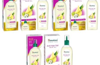Himalaya Anti-Hair Fall Hair Oil | Non Sticky Hair Oil | Promotes Hair Growth | Prevents Hair Fall | Made with Bhringraja & Amla | For Women & Men | 200ml (Pack of 3)