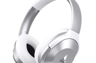 boAt Nirvana 751 ANC, 65Hrs Battery, Hybrid Active Noise Cancellation(~33dB), Fast Charge, Ambient Mode, Carry Pouch, Bluetooth Headphones, Wireless Headphone with Mic (Sterling Silver)