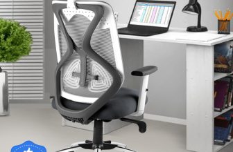 ASTRIDE Ergofit BIS Certified Ergonomic High Back, Synchro Tilt Mechanism Mesh Office Adjustable Arm Chair(Grey, Optional Installation Available)