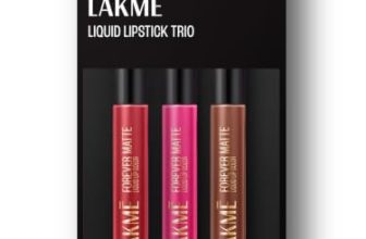 Lakme Liquid Lipstick Trio- All Day Looks, Forever Matte, Pack of 3, Light-weight, 16.8 ml