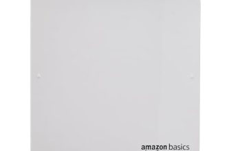 Amazon Basics Axial Fan 6″ | 22W | 7 Blades | 135 mm Sweep | 7.5 dB Low Noise | Window Mount | Wall Switch Control | White Plastic Body