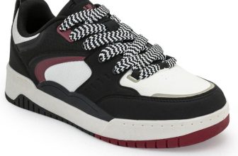 RED TAPE Sneakers For Men(White, Black , 6)