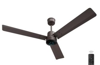 Bajaj Classico Sleek Neo 5S 1200MM BLDC Ceiling Fan with Remote|LED speed indicator|BEE 5 Star Rated Energy Efficient|Power Saving|Sleek Compact Design|High Air Delivery|2Yr Warranty|Wood Walnut