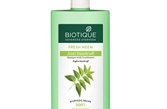 Biotique Fresh Neem Anti Dandruff Shampoo and Conditioner | Controls Dandruff | Eliminates Dryness, Flaking, and Itching | Hair Looks Fresh and Lustrous |Suitable for All Skin Types | 650ml