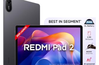 Redmi Pad 2, 11-inch (27.94 CM CM), LCD Display – 2.5K Sharp & Clear, 4GB RAM, 128GB ROM, Wi-Fi, Quad Speakers, Dolby Atmos, Graphite Grey, AI Enabled