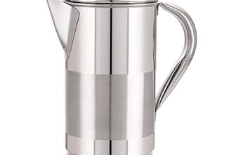 Neelam Stainless Steel Lemon Jug – 2 LTR, Durable & Elegant Beverage Jug for Serving Lemonade, Water & Other Drinks, Ideal for Daily Use, Parties, Special Occasions, Easy to Clean & Maintain.
