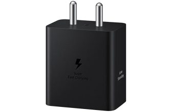 Samsung Galaxy 45W Travel Adaptor (Without Cable), Black