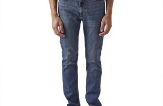 Levi’s Men’s 511 Dark Indigo Slim Fit Mid Rise Jeans