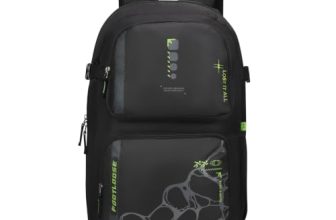 FOOTLOOSE by VIP Kinetic 30L Laptop Backpack (15.6″), 2 Compartments, Black