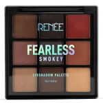 RENEE Fearless Eyeshadow Palettes – Smokey, Highly Pigmented, Shimmery & Matte Vibrant Shades, Silky Texture, Long Lasting, Non-Creasing, Easy-To-Blend & Build Up for Eye-Catching Glamorous Look 12 Gm