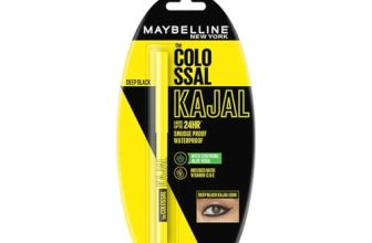 Maybelline New York Kajal, Black, Matte Finish | 0.35g