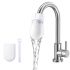 Universal Faucet Water Filter Bag with Securing Straps | Filters Dirt & Sediment, Kitchen & Bathroom Use, Easy Installation, Reusable Non-Woven Fabric, Easy Replacement