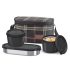 Milton Pro Cook Induction Cookware & Gas Stove Friendly Kitchen Jewel Set | 5 Pc Non-Stick Cookware Set | Kadhai with Lid, Fry Pan, Tawa, Laddle & Spatula | Durable 5-Layer Non Stick Coating | Maroon