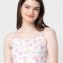 Spykar Casual Sleeveless Printed Women White Top