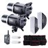 GODOX MS200 Studio Light Kit 200Ws GN53 5600K | Bowens Mount Portable Monolight | Built-in GODOX 2.4G Wireless System | 150W Modeling Lamp | Outstanding Power Output Stability (MS200 Kit)