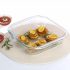 CELLO Laura Square Baking Dish | Oven Safe | Pack of 1 | 1100ml | Clear