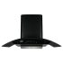 Elica 60cm 2500 Motor RPM iSMART 5 STAR Performance BLDC Kitchen Chimney with Inverter Technology and 15 Years Warranty | iSMART GLACE TRIM BF LTW 60 NERO