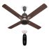 Havells 1320mm Florette Underlight BLDC Motor Ceiling Fan | Remote Controlled, High Air Delivery Fan | 5 Star Rated, Upto 60% Energy Saving, 2 Year Warranty | (Pack of 1, Smoke Brown Wood)