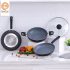 Gotham Steel Induction Bottom Non-Stick Coated Cookware Set(Aluminium, 3 – Piece)