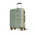 Aristocrat Comet Large Polycarbonate Hard Case 8-Wheel Trolley Bag, Blue