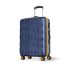Aristocrat Comet Medium Polycarbonate Case 8-Wheel Trolley Bag, Champagne