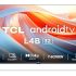 Tcl 108 Cm (43 Inches) Metallic Bezel-Less Series 4K Ultra Hd Smart Led Google Tv 43V6B (Black)